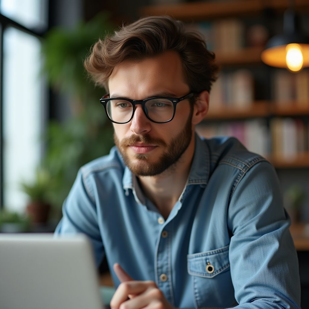 Entrepreneur gérant ses finances